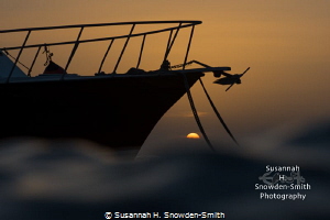 "Sunset Sunset" - Surfaced to this stunning sunset at Sun... by Susannah H. Snowden-Smith 